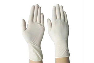 Guantes quirúrgicos de goma